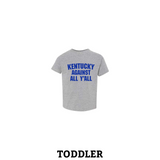 Kentucky Against All Y'all Toddler T-Shirt