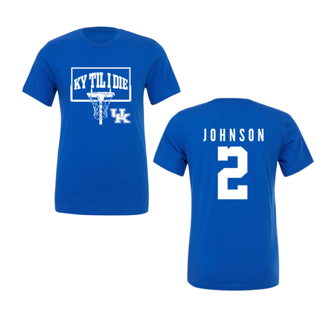 Jasper Johnson KY Til I Die Basket T-Shirt