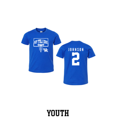 Jasper Johnson KY Til I Die Basket T-Shirt