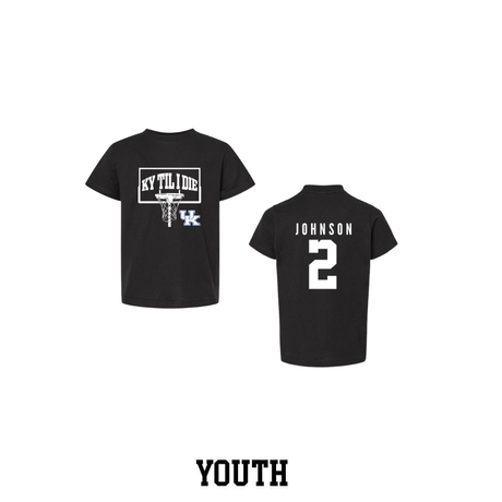 Jasper Johnson KY Til I Die Basket T-Shirt