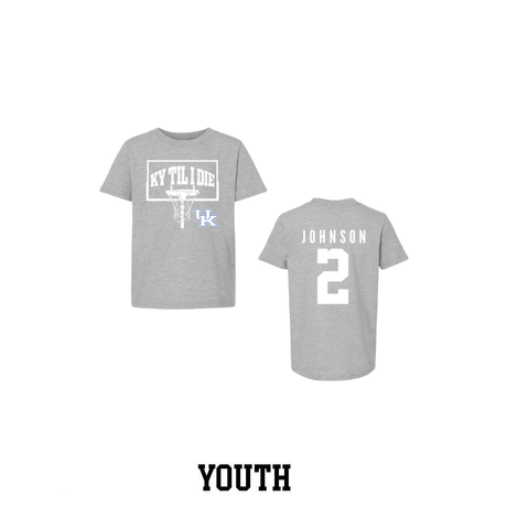Jasper Johnson KY Til I Die Basket T-Shirt