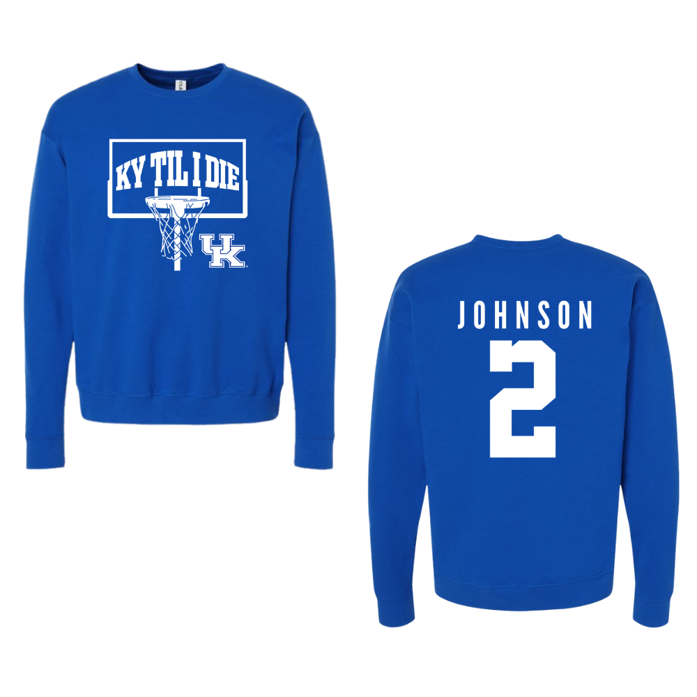 Jasper Johnson KY Til I Die Basket Crewneck