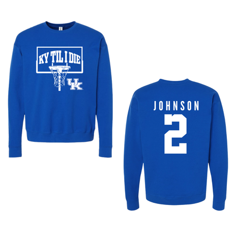 Jasper Johnson KY Til I Die Basket Crewneck