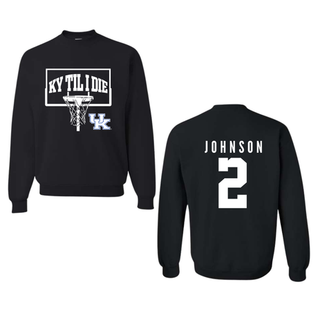 Jasper Johnson KY Til I Die Basket Crewneck