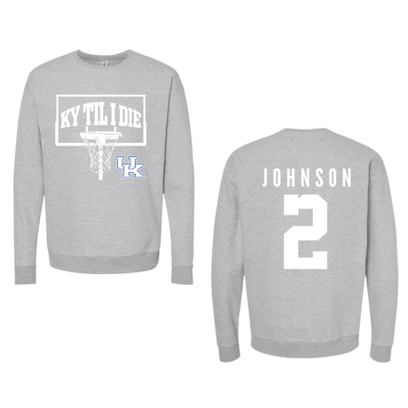 Jasper Johnson KY Til I Die Basket Crewneck