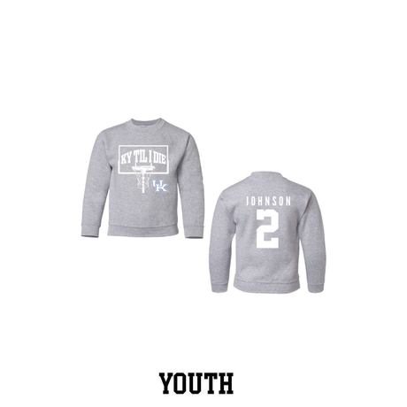Jasper Johnson KY Til I Die Basket Crewneck