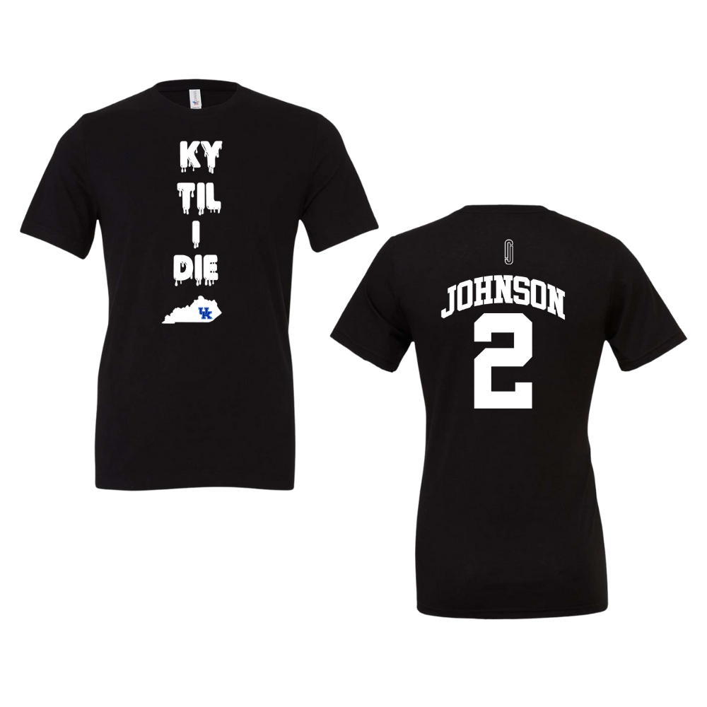 Jasper Johnson KY Til I Die State T-Shirt