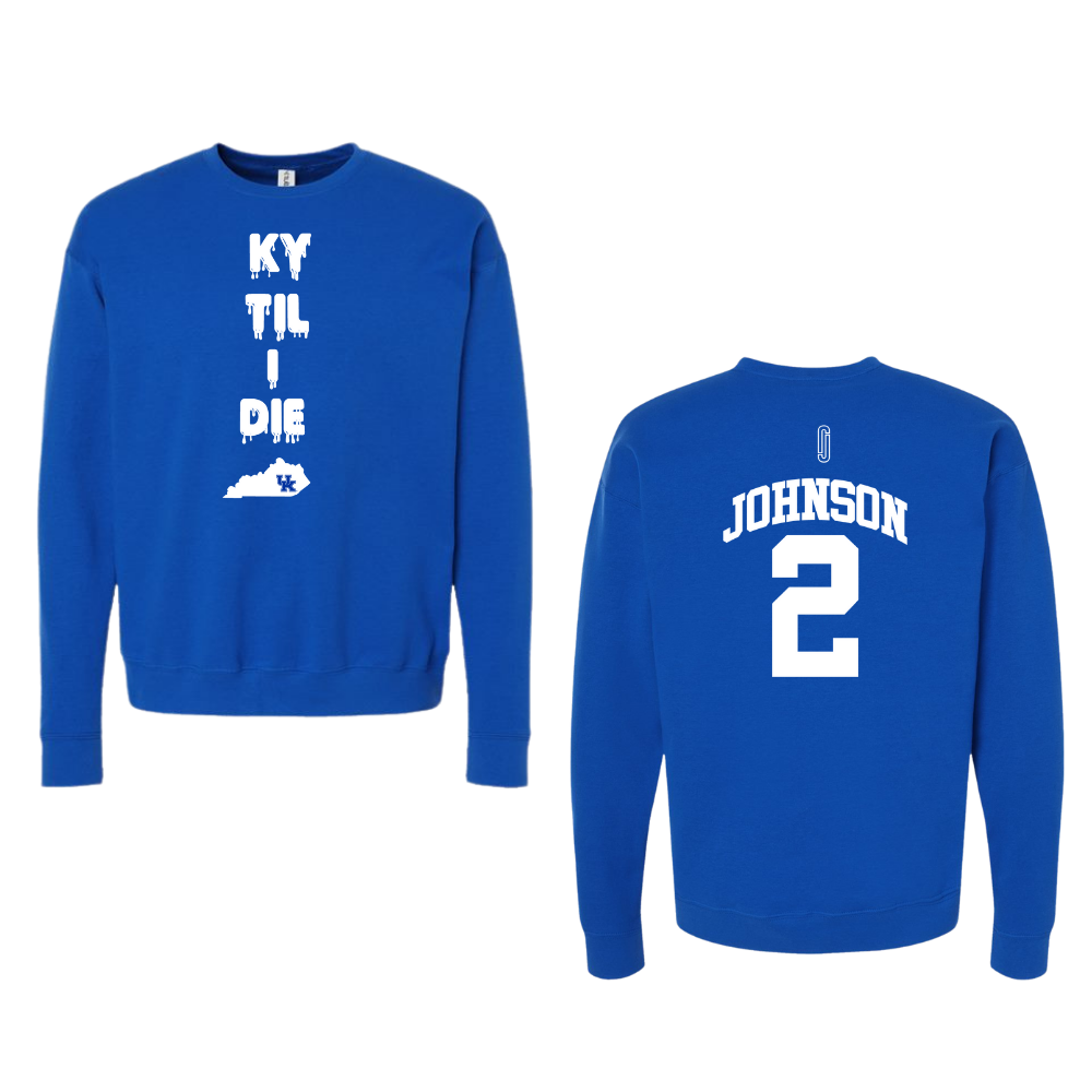 Jasper Johnson KY Til I Die State Crewneck