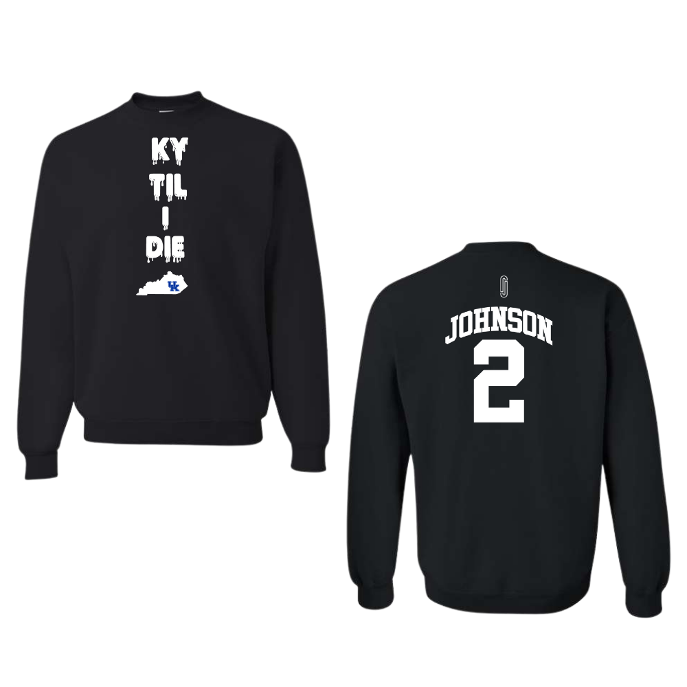 Jasper Johnson KY Til I Die State Crewneck