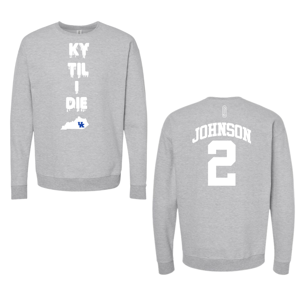 Jasper Johnson KY Til I Die State Crewneck