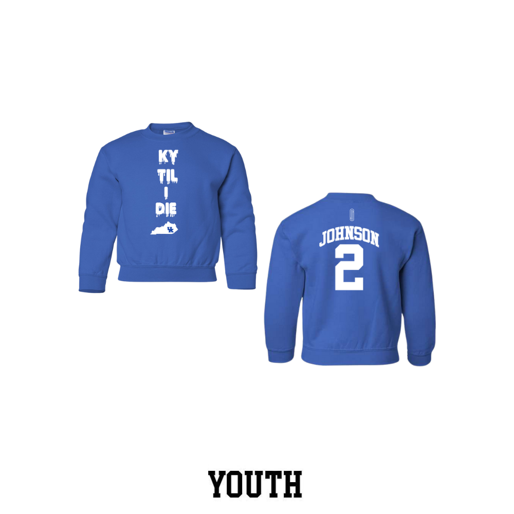 Jasper Johnson KY Til I Die State Crewneck