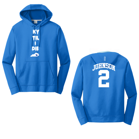 Jasper Johnson KY Til I Die State Performance Hoodie