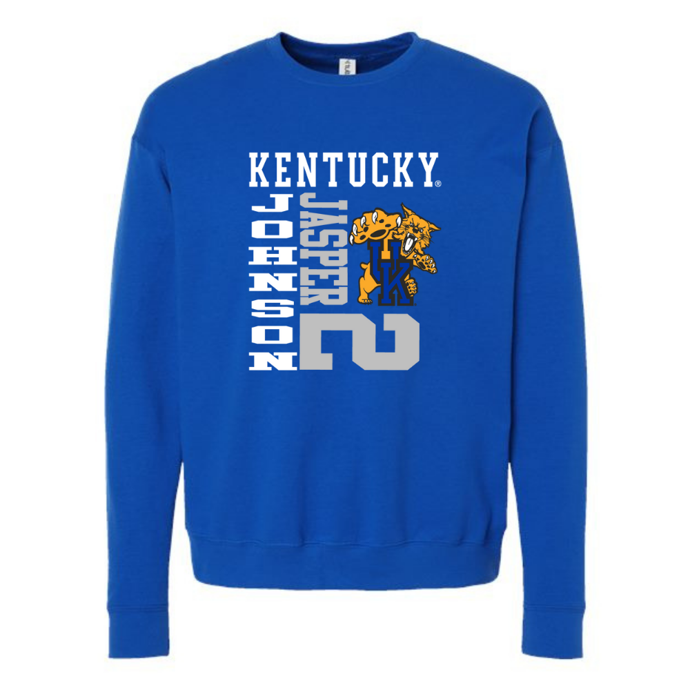 Jasper Johnson Kentucky Wildcat 2 Crewneck