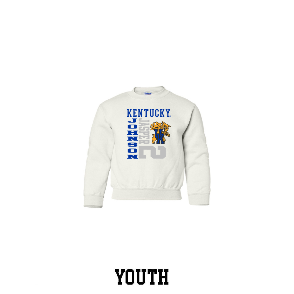 Jasper Johnson Kentucky Wildcat 2 Crewneck