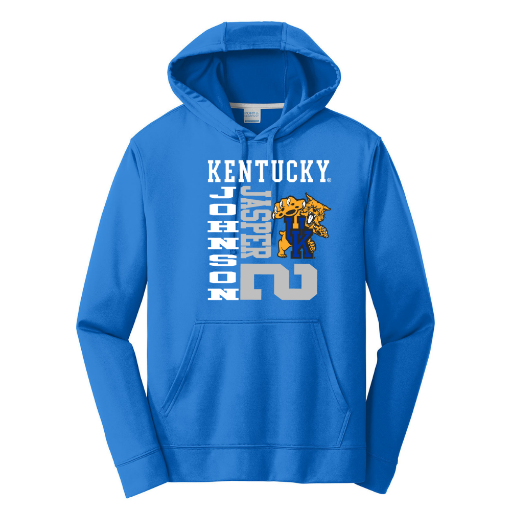Jasper Johnson Kentucky Wildcat 2 Performance Hoodie