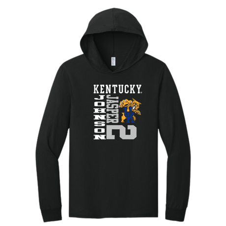 Jasper Johnson Kentucky Wildcat 2 Long Sleeve Hooded T-Shirt