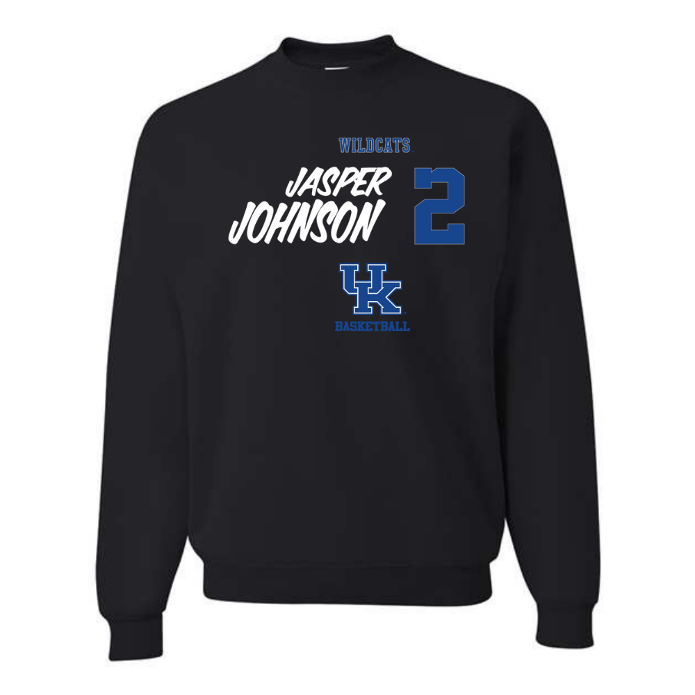Jasper Johnson Wildcats Basketball 2 Crewneck