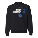 Jasper Johnson Wildcats Basketball 2 Crewneck