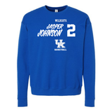 Jasper Johnson Wildcats Basketball 2 Crewneck