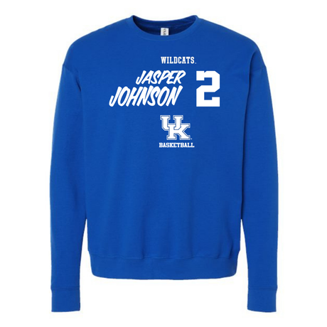 Jasper Johnson Wildcats Basketball 2 Crewneck