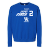 Jasper Johnson Wildcats Basketball 2 Crewneck
