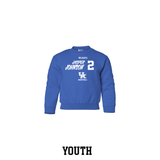 Jasper Johnson Wildcats Basketball 2 Crewneck