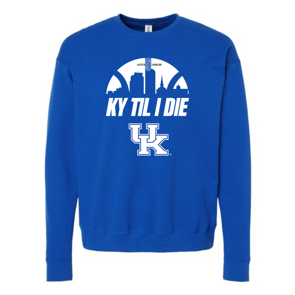 Jasper Johnson KY Til I Die Skyline Crewneck
