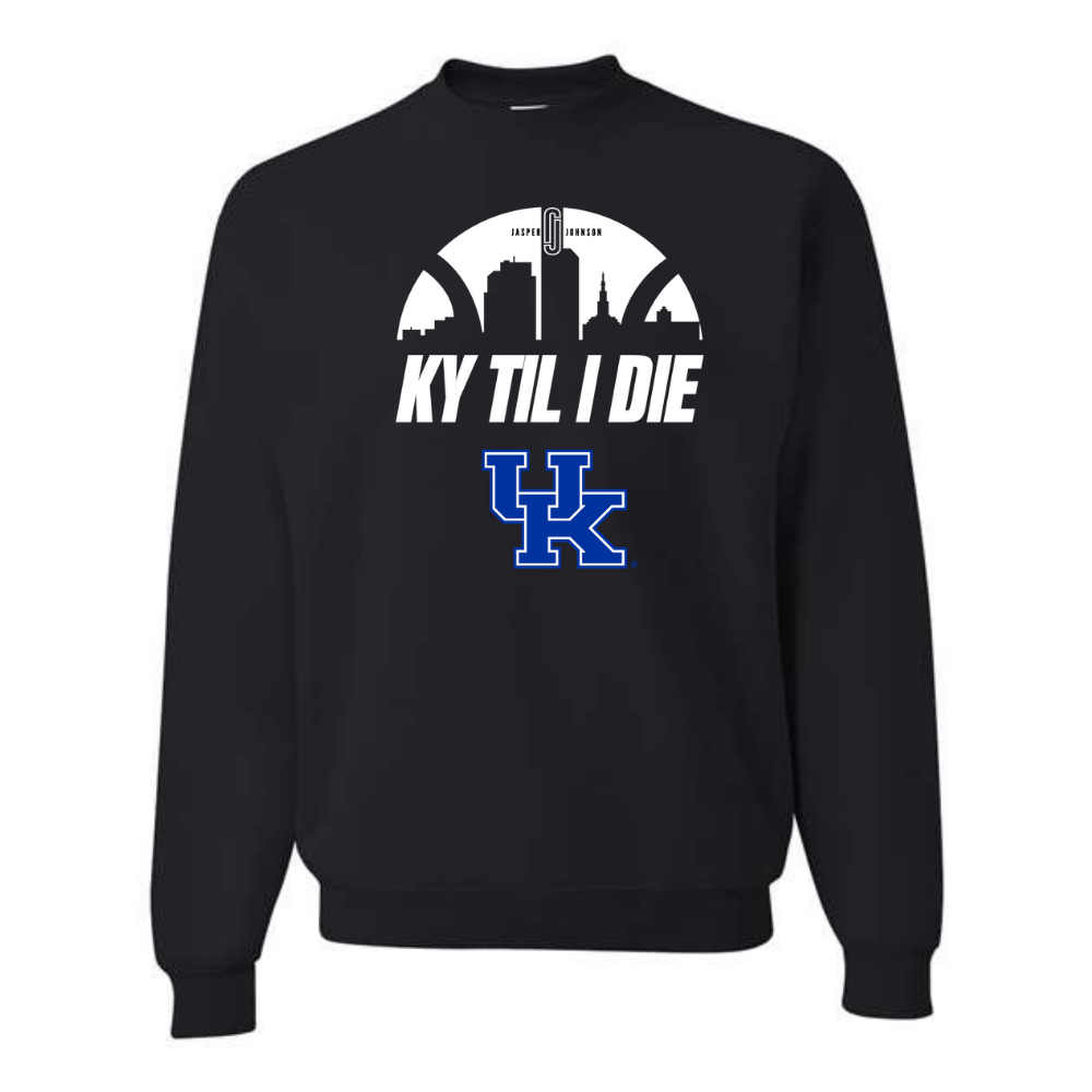 Jasper Johnson KY Til I Die Skyline Crewneck
