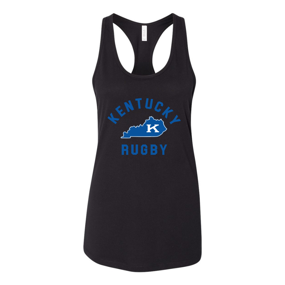 Kentucky Rugby K Racerback Tank Top