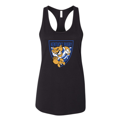 Kentucky Rugby Shield Racerback Tank Top