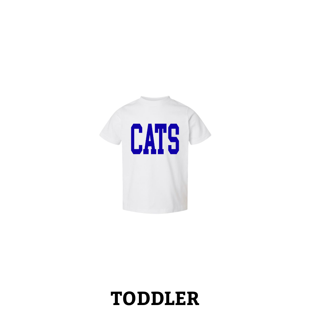 White CATS Toddler T-Shirt