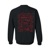 L Game Day Doodle Crewneck