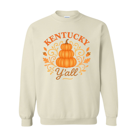 Fall Kentucky Y'all Pumpkins Crewneck
