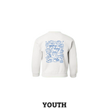Game Day Doodle Youth Crewneck