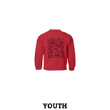 L Game Day Doodle Youth Crewneck
