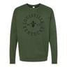 Louisville Kentucky Fleur De Lis Crewneck