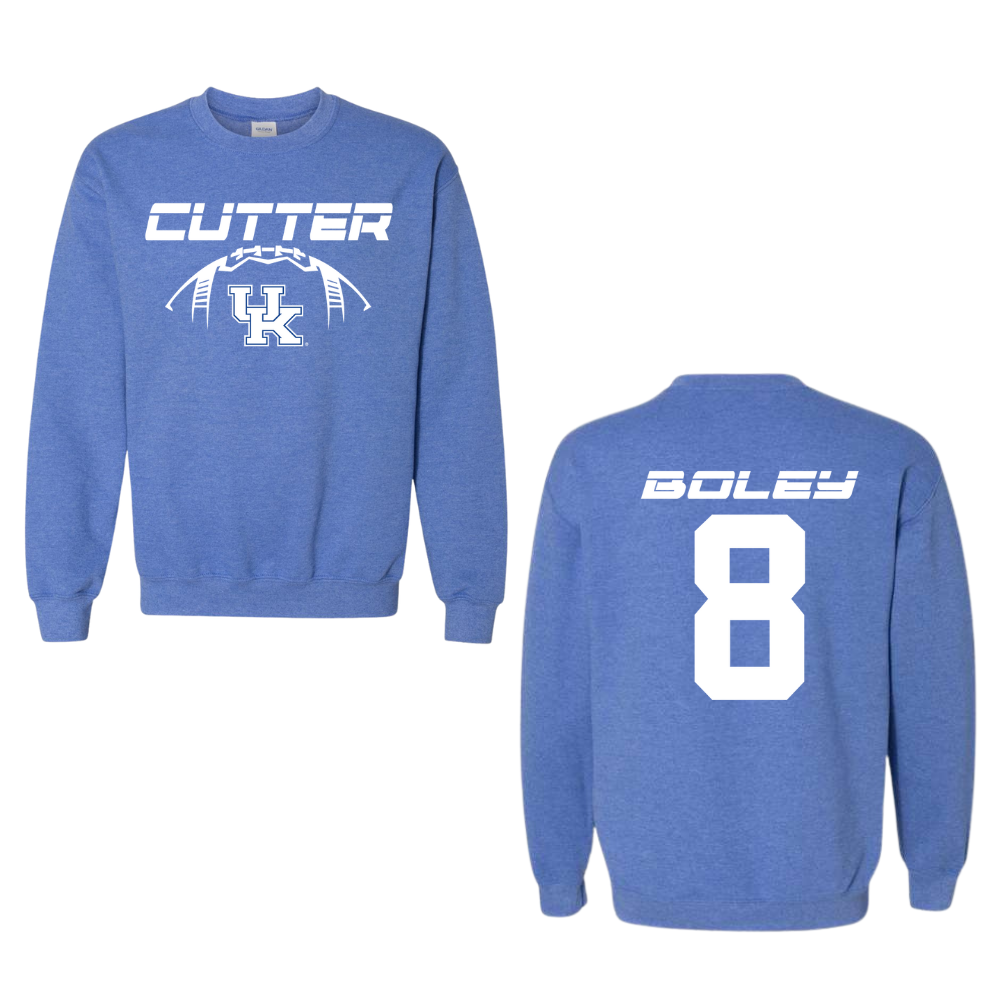 Cutter Boley 8 Football Crewneck