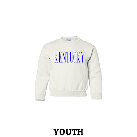 Jumbo Kentucky Youth Crewneck
