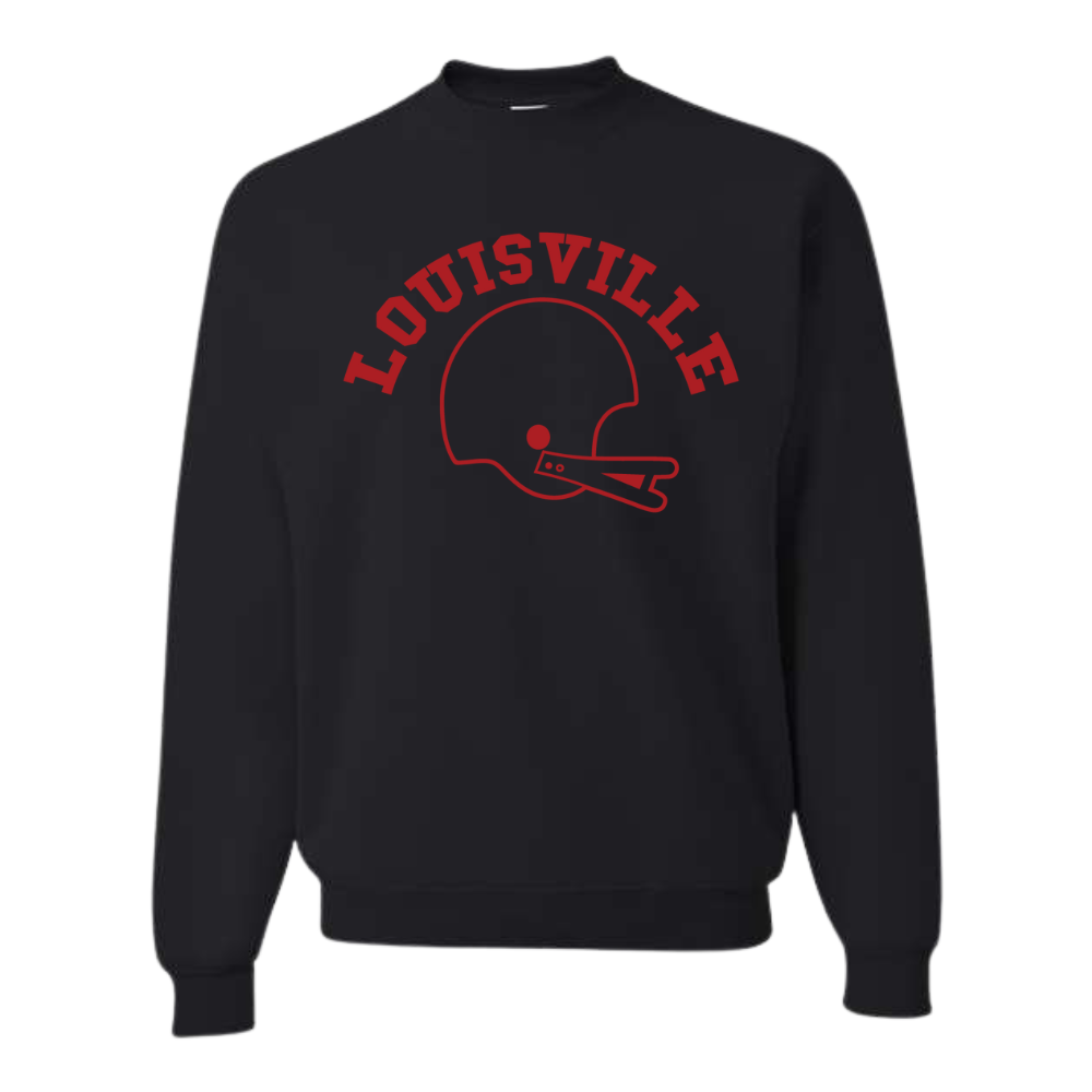 Louisville Arch Helmet Crewneck