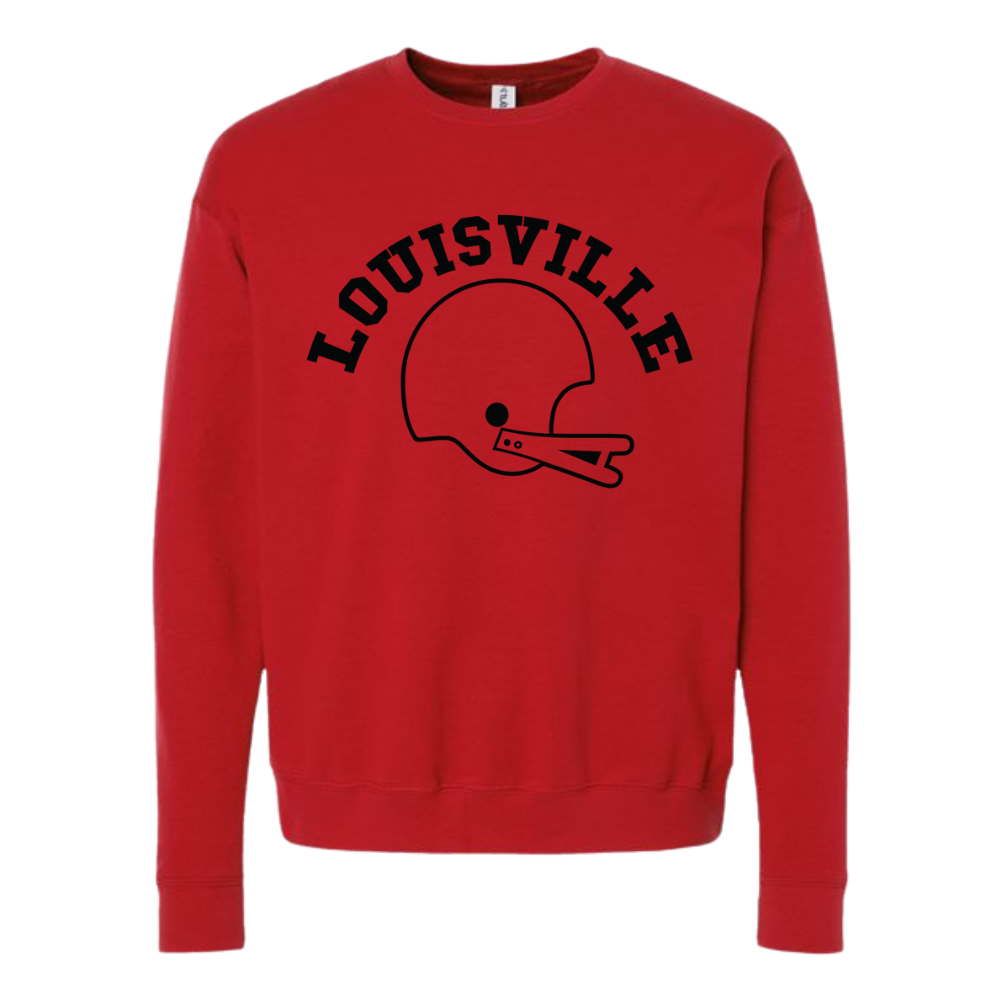 Louisville Arch Helmet Crewneck