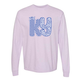 KY Pattern Comfort Colors Long Sleeve T-Shirt