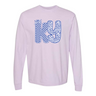 KY Pattern Comfort Colors Long Sleeve T-Shirt