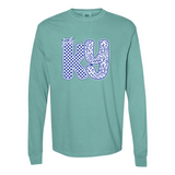 KY Pattern Comfort Colors Long Sleeve T-Shirt