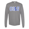 Cats Pattern Comfort Colors Long Sleeve T-Shirt
