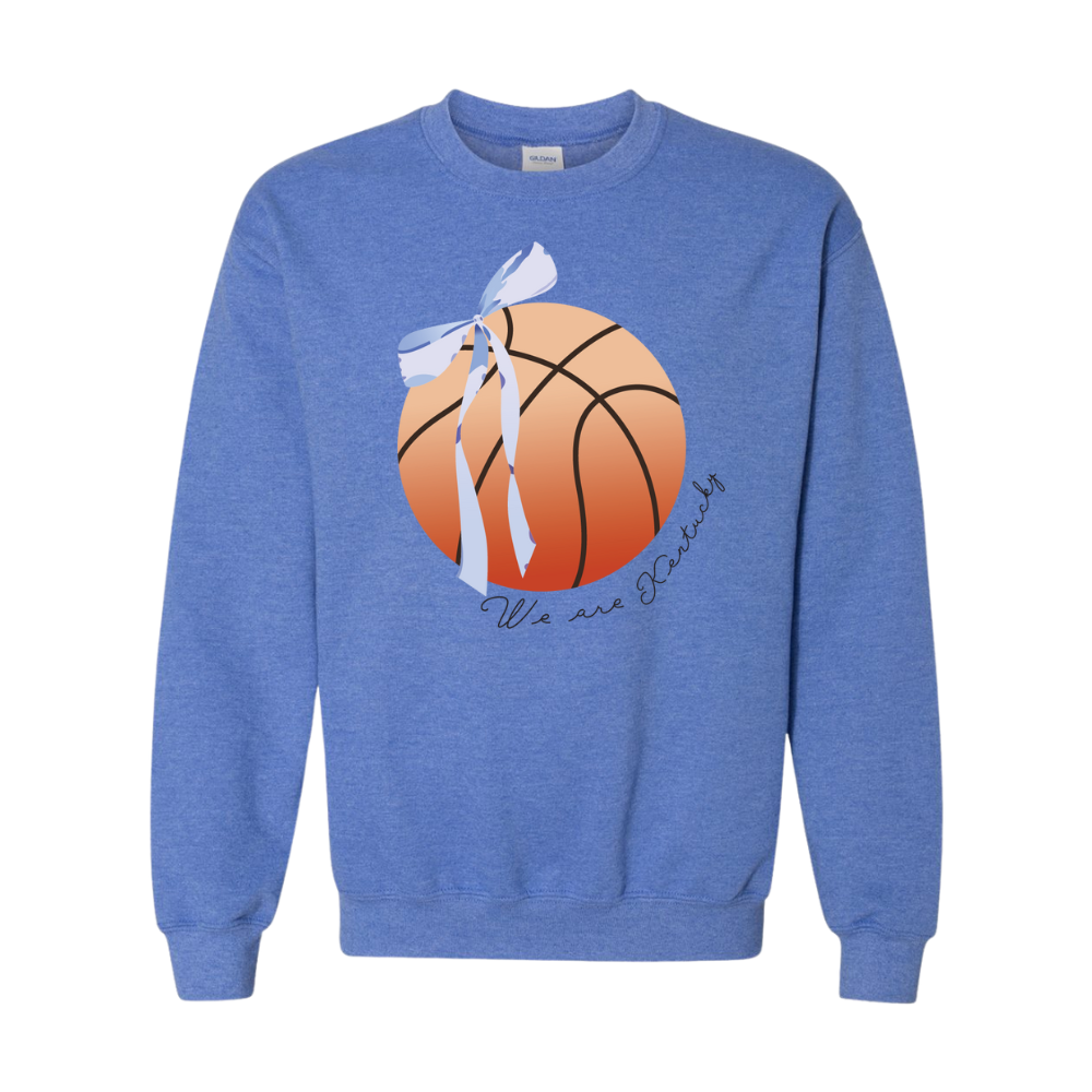 We Are Kentucky Basketball and Bow Crewneck