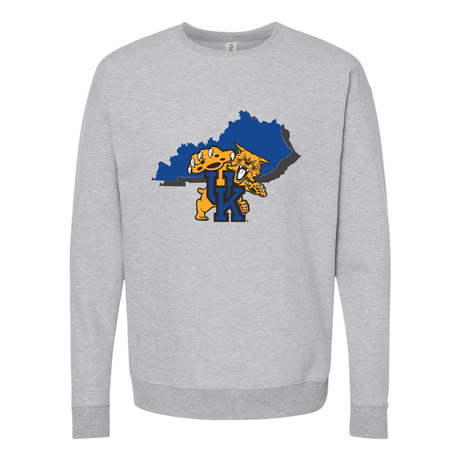 Kentucky Wildcat State Crewneck
