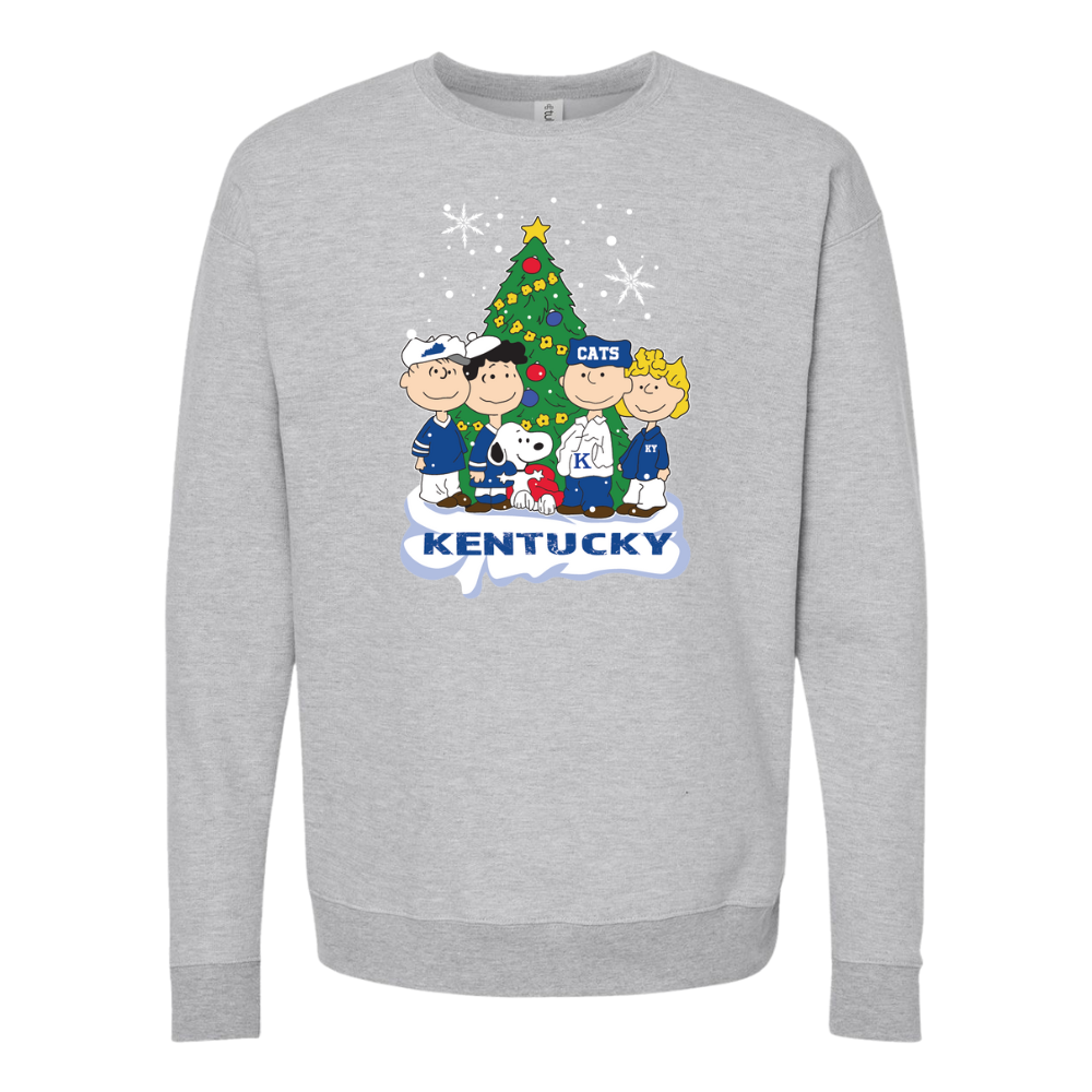 Kentucky Peanuts Christmas Crewneck