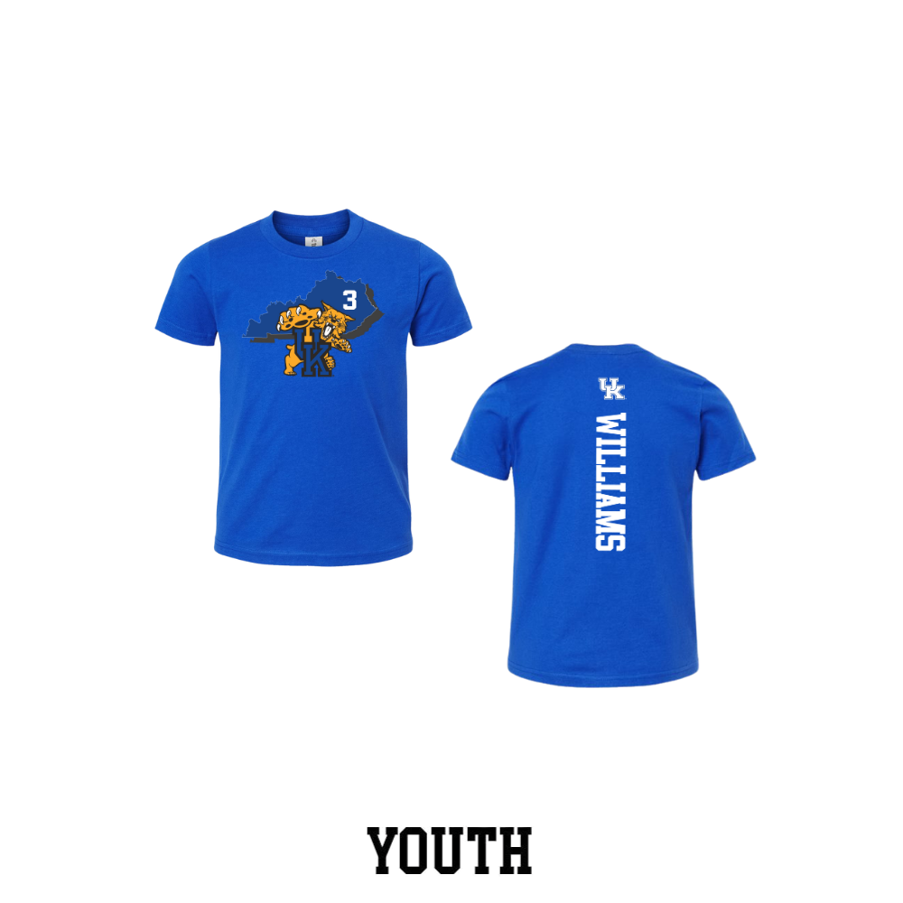 Kam Williams 3 State Wildcat T-Shirt