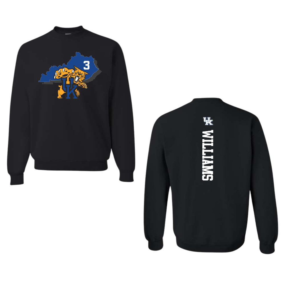 Kam Williams 3 State Wildcat Crewneck