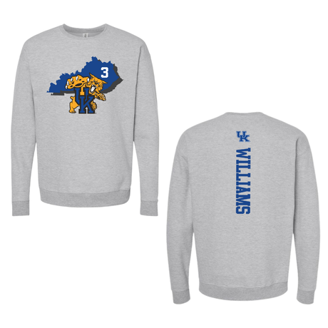 Kam Williams 3 State Wildcat Crewneck